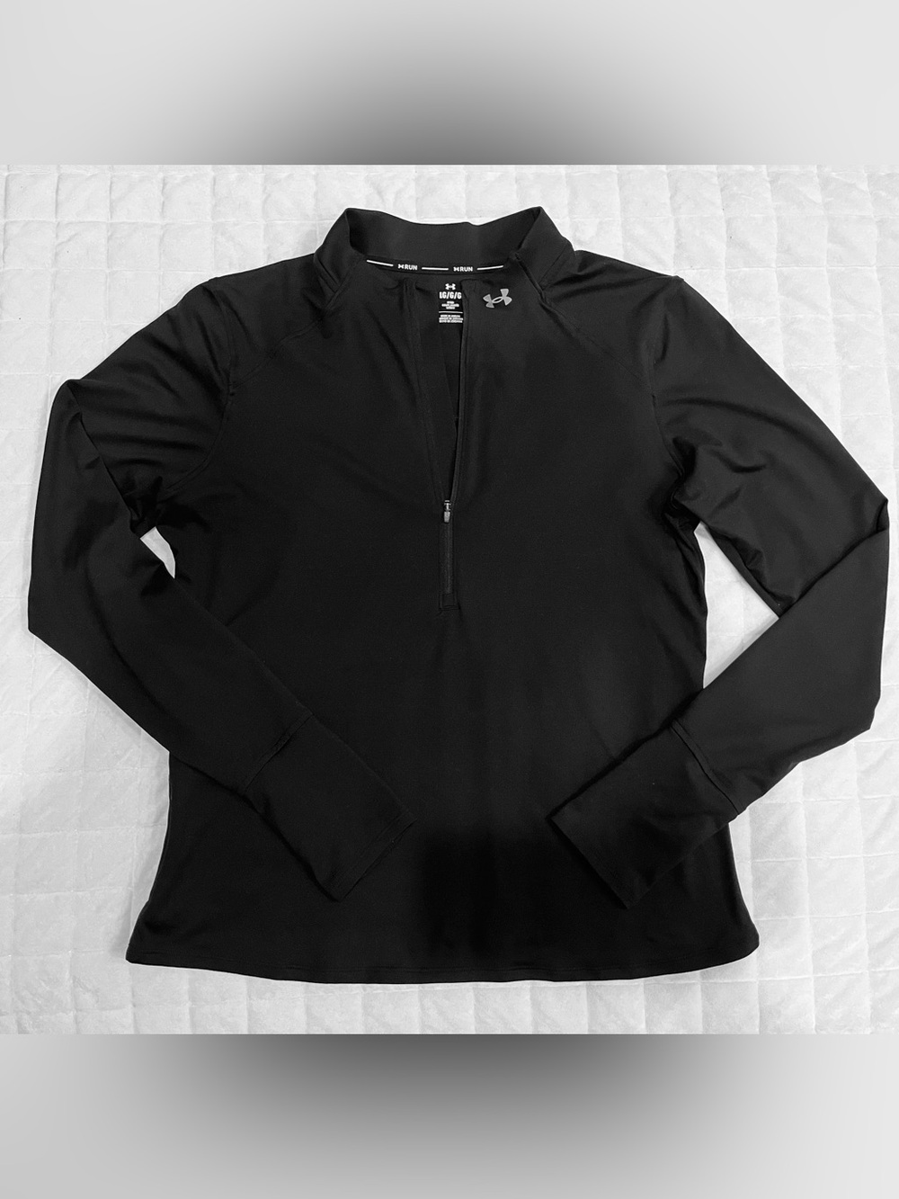 Under Armour Black Women's Quarter-Zip Athletic Pullover